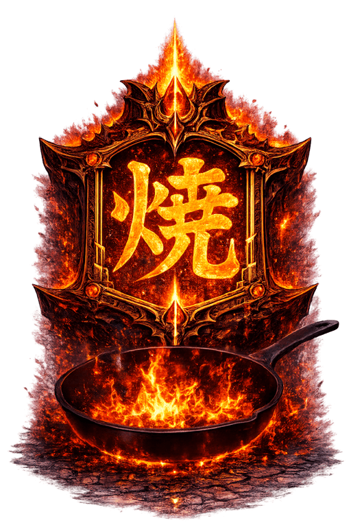 焼く